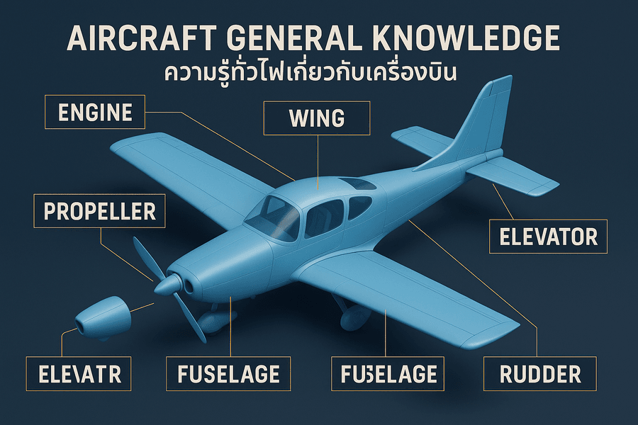 ความรู้ทั่วไปเกี่ยวกับเครื่องบิน