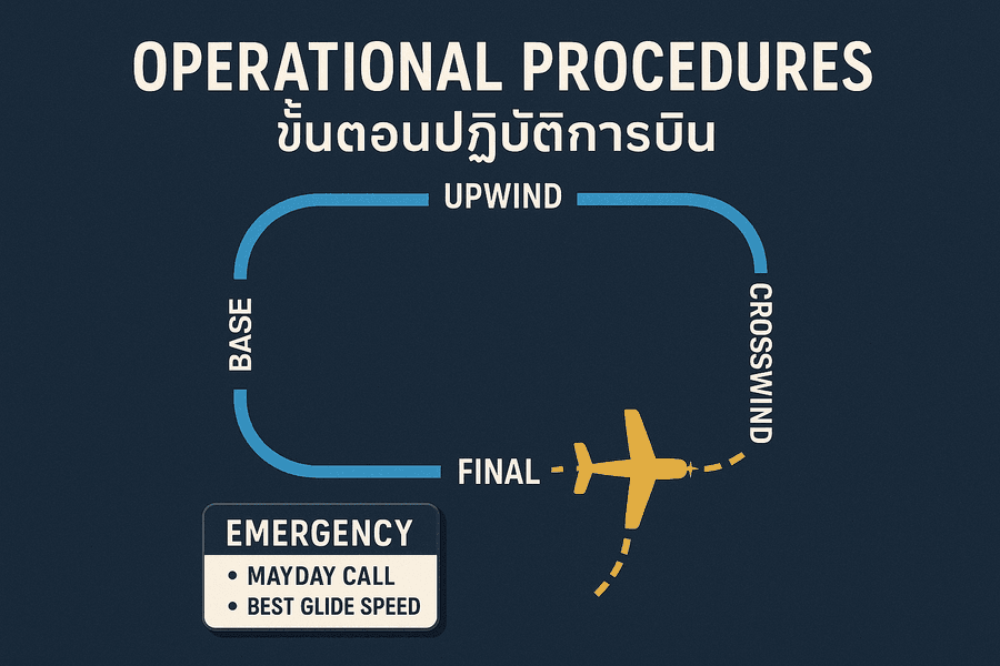 ขั้นตอนปฏิบัติการบิน